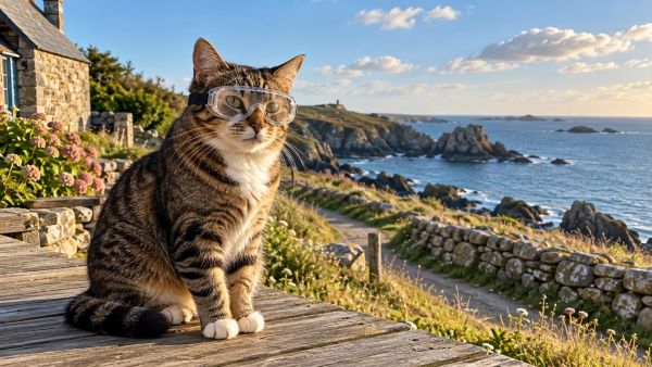 5 raisons de munir votre chat de lunettes adaptées
