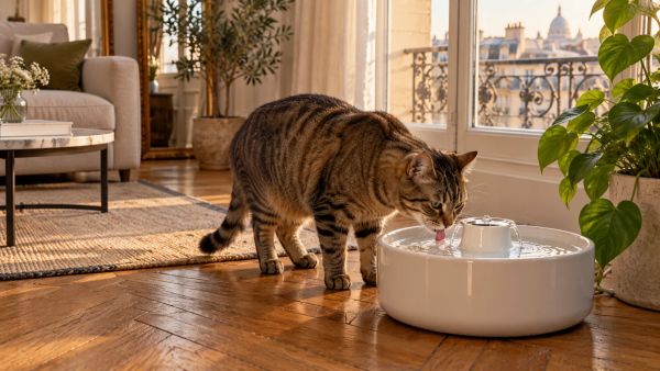 Top conseils pour sélectionner la fontaine à eau idéale pour votre chat